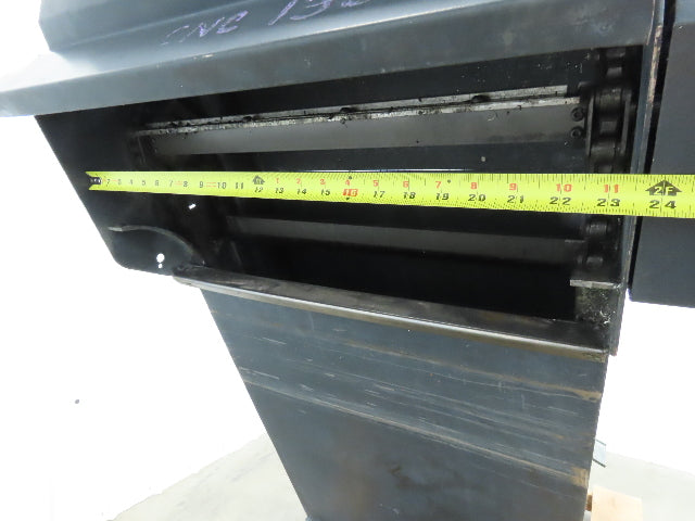 Farris Chip Conveyor Scraper Drag Chain w/Filter 23"x 42"Infeed 44"H 86"L 230V