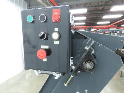 Farris Chip Conveyor Scraper Drag Chain w/Filter 23"x 42"Infeed 44"H 86"L 230V