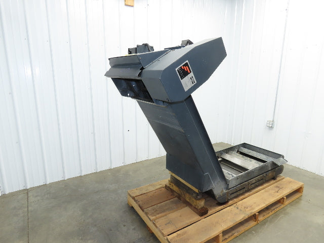 Farris Chip Conveyor Scraper Drag Chain w/Filter 23"x 42"Infeed 44"H 86"L 230V