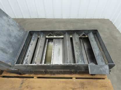 Farris Chip Conveyor Scraper Drag Chain w/Filter 23"x 42"Infeed 44"H 86"L 230V