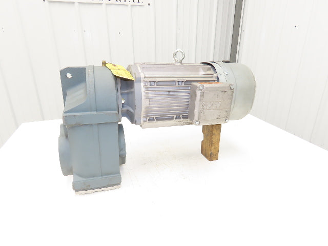 Sew Eurodrive FA67/G DRN100L4/TF/ES7C Parallel Gearmotor 33rpm 5Hp 230/460V 53.7