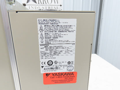 Yaskawa SGDV-370D01A SERVOPACK AC Drive 15kW 0-480V 0-300Hz 3Ph Out 380-480V In
