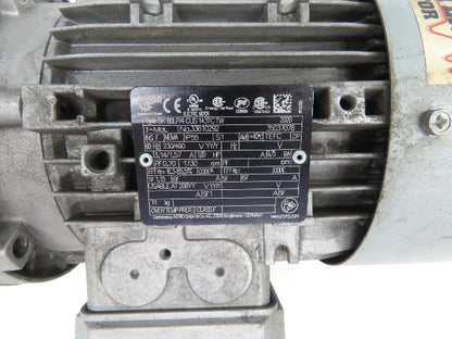 Nord Gearmotor 40:1 Reducer 1Hp 43.25rpm 230/460V 3PH 143TC Hollow Shaft