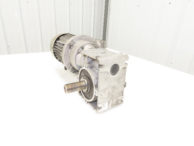 Nord Gearmotor 40:1 Reducer 1Hp 43.25rpm 230/460V 3PH 143TC Hollow Shaft