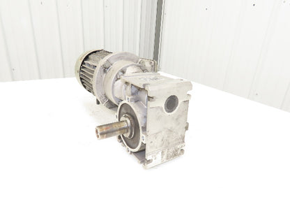 Nord Gearmotor 40:1 Reducer 1Hp 43.25rpm 230/460V 3PH 143TC Hollow Shaft