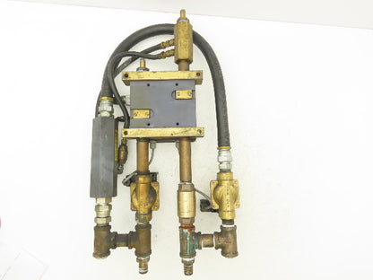 Rocon DPM-12GM-6-P1A-FP13-F-V1-VIT7 Delta Point Water Flow Monitor Manifold