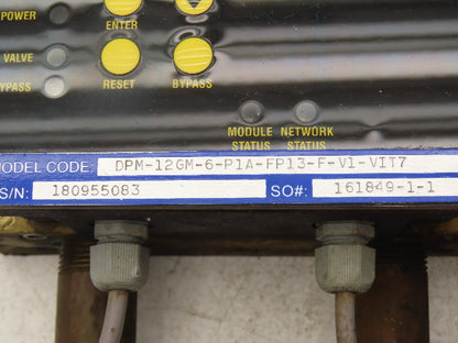 Rocon DPM-12GM-6-P1A-FP13-F-V1-VIT7 Delta Point Water Flow Monitor Manifold