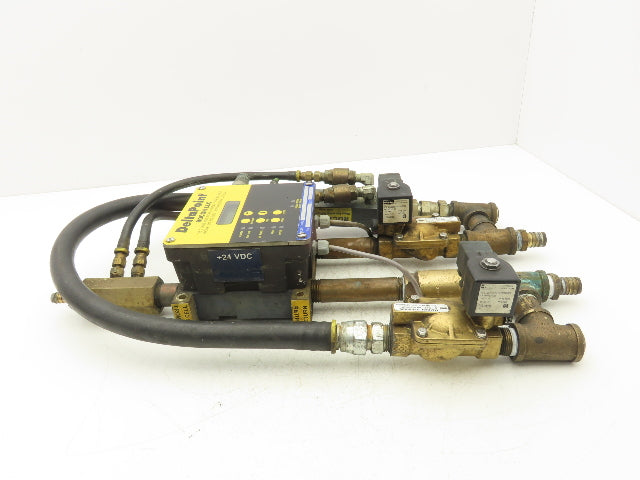 Rocon DPM-12GM-6-P1A-FP13-F-V1-VIT7 Delta Point Water Flow Monitor Manifold