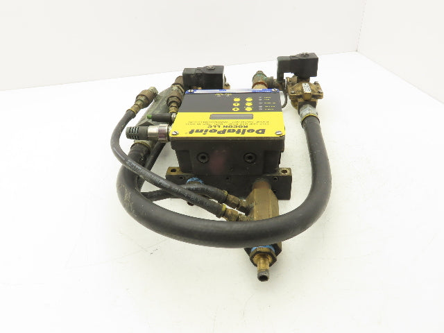 Rocon DPM-12GM-6-P1A-FP13-F-V1-VIT7 Delta Point Water Flow Monitor Manifold