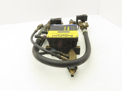 Rocon DPM-12GM-6-P1A-FP13-F-V1-VIT7 Delta Point Water Flow Monitor Manifold