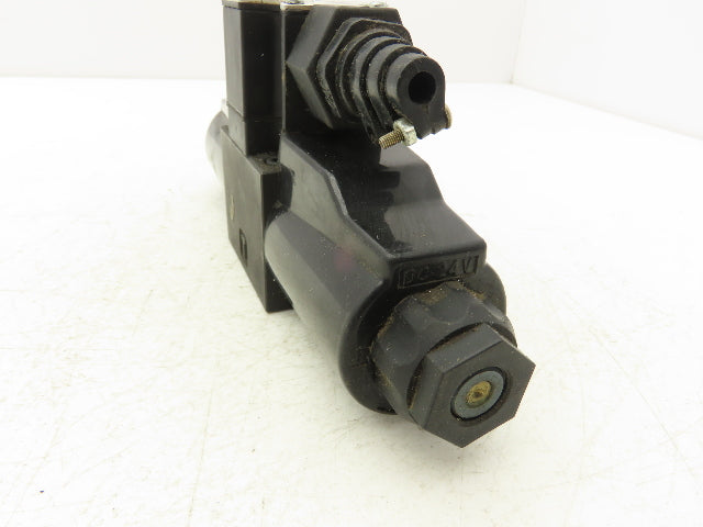 Taicin KS0-G02-2CP-10 Hydraulic Directional Control Solenoid Valve 24VDC Coil