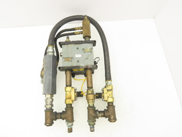 Rocon DPM-12GM-6-Q-P1A-FP13-F-V1-VIT4.1D Delta Point Water Flow Monitor Manifold
