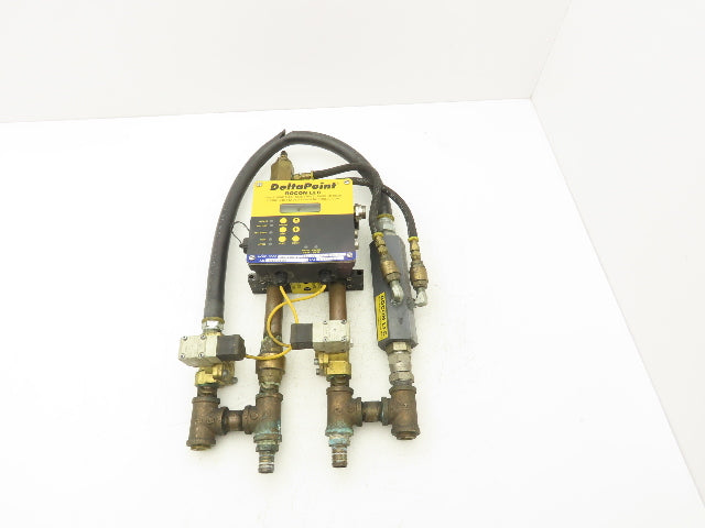 Rocon DPM-12GM-6-Q-P1A-FP13-F-V1-VIT4.1D Delta Point Water Flow Monitor Manifold