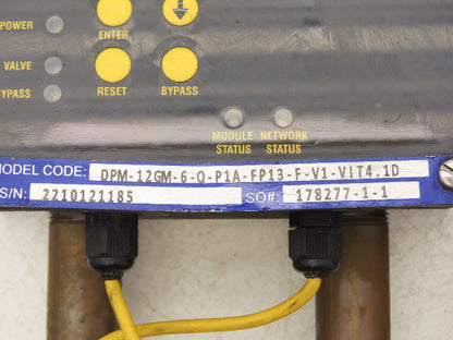 Rocon DPM-12GM-6-Q-P1A-FP13-F-V1-VIT4.1D Delta Point Water Flow Monitor Manifold
