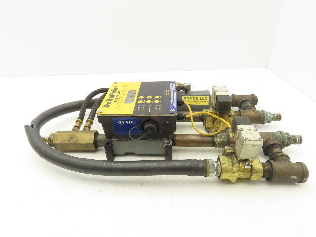 Rocon DPM-12GM-6-Q-P1A-FP13-F-V1-VIT4.1D Delta Point Water Flow Monitor Manifold