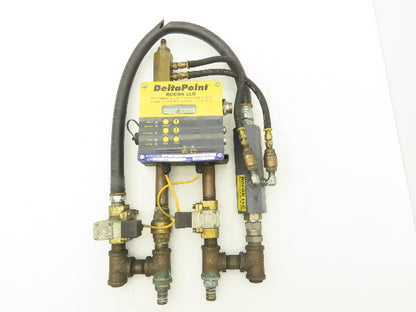 Rocon DPM-12GM-6-Q-P1A-FP13-F-V1-VIT4.1D Delta Point Water Flow Monitor Manifold