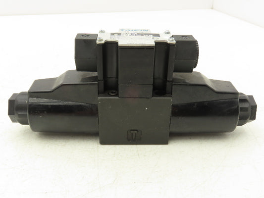 Taicin KS0-G02-2CP-10 Hydraulic Directional Control Solenoid Valve 24VDC Coil