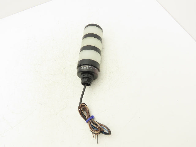 Banner B-TL70-5-16 70mm LED 3 Light Tower Green Yellow Red Dip Switch 12-30VDC