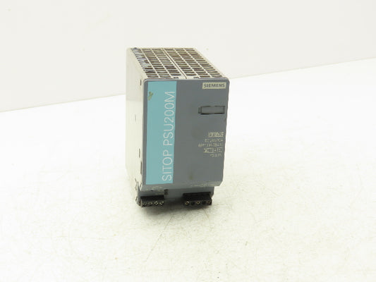 Siemens 6EP1334-3BA10 SITOP PSU200M 10A 24V Power Supply 120-500V Input