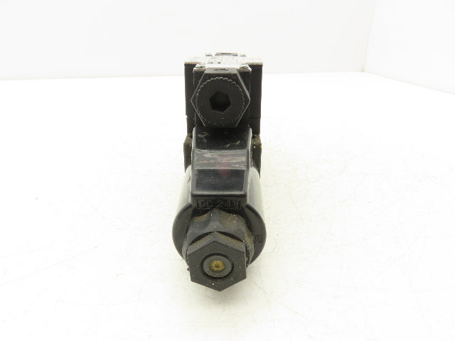 Taicin KS0-G02-4CP-10 Hydraulic Directional Control Solenoid Valve 24VDC Coil