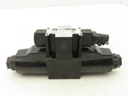 Taicin KS0-G02-4CP-10 Hydraulic Directional Control Solenoid Valve 24VDC Coil