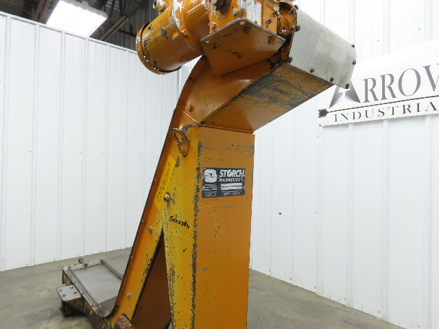 Storch 12"x 85"L Magnetic Slide Chip Conveyor 33"Infeed 48"Discharge 230/460V