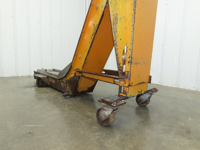 Storch 12"x 85"L Magnetic Slide Chip Conveyor 33"Infeed 48"Discharge 230/460V