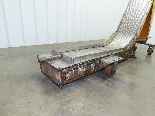 Storch 12"x 85"L Magnetic Slide Chip Conveyor 33"Infeed 48"Discharge 230/460V