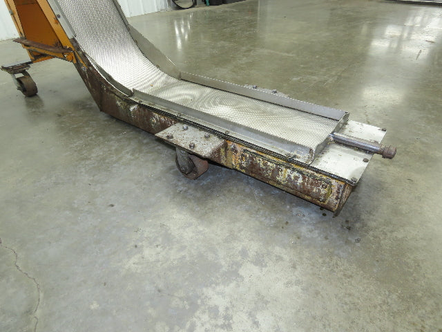 Storch 12"x 85"L Magnetic Slide Chip Conveyor 33"Infeed 48"Discharge 230/460V