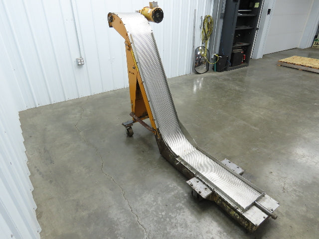Storch 12"x 85"L Magnetic Slide Chip Conveyor 33"Infeed 48"Discharge 230/460V