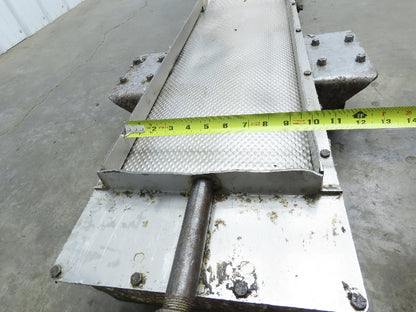 Storch 12"x 85"L Magnetic Slide Chip Conveyor 33"Infeed 48"Discharge 230/460V