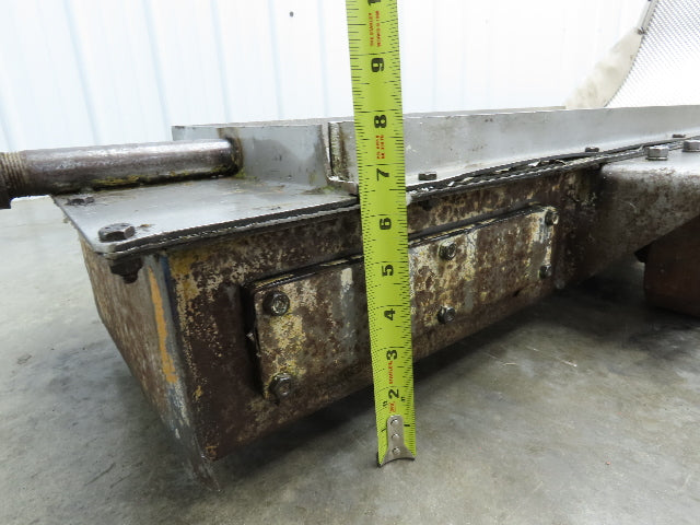 Storch 12"x 85"L Magnetic Slide Chip Conveyor 33"Infeed 48"Discharge 230/460V