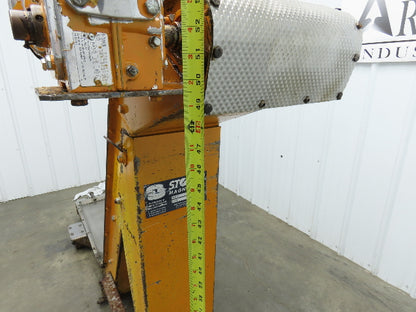 Storch 12"x 85"L Magnetic Slide Chip Conveyor 33"Infeed 48"Discharge 230/460V
