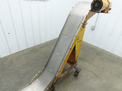 Storch 12"x 85"L Magnetic Slide Chip Conveyor 33"Infeed 48"Discharge 230/460V