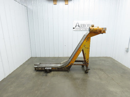 Storch 12"x 85"L Magnetic Slide Chip Conveyor 33"Infeed 48"Discharge 230/460V