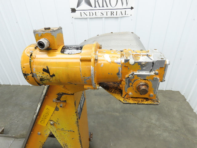 Storch 12"x 85"L Magnetic Slide Chip Conveyor 33"Infeed 48"Discharge 230/460V