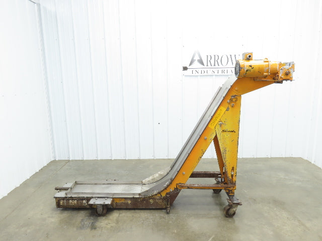 Storch 12"x 85"L Magnetic Slide Chip Conveyor 33"Infeed 48"Discharge 230/460V