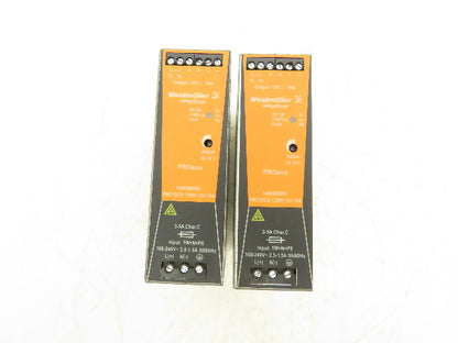 Wiedmuller 1469580000 10A 12V Power Supply 100-240VAC ConnectPower Lot of 2