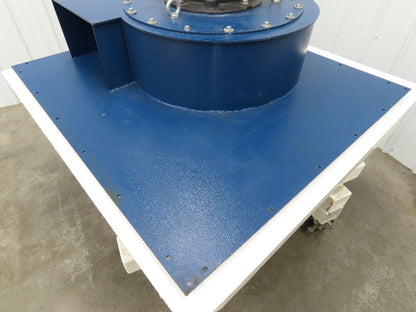 Backward Incline Blower Dust Collector Blade Fan 20" Impeller 12.6kw 460V 3Ph