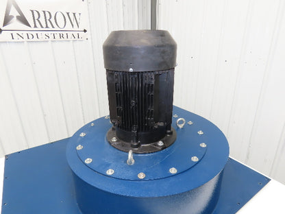 Backward Incline Blower Dust Collector Blade Fan 20" Impeller 12.6kw 460V 3Ph