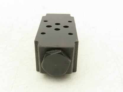 Kompass MPW-02B Hydraulic Manifold Modular Pilot Operated Chack Valve Size 2