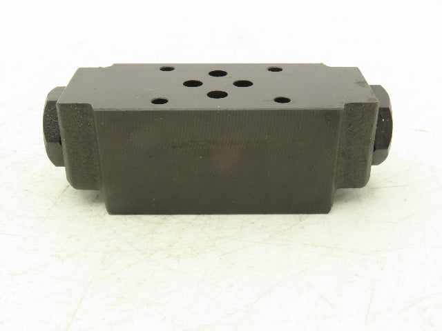 Kompass MPW-02B Hydraulic Manifold Modular Pilot Operated Chack Valve Size 2
