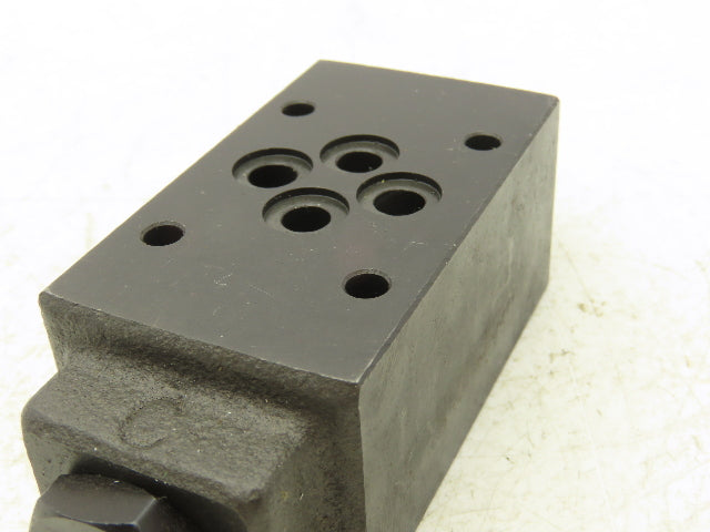 Kompass MPW-02B Hydraulic Manifold Modular Pilot Operated Chack Valve Size 2