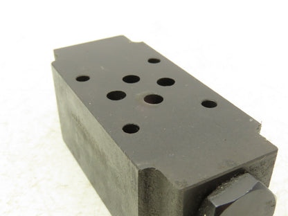 Kompass MPW-02B Hydraulic Manifold Modular Pilot Operated Chack Valve Size 2