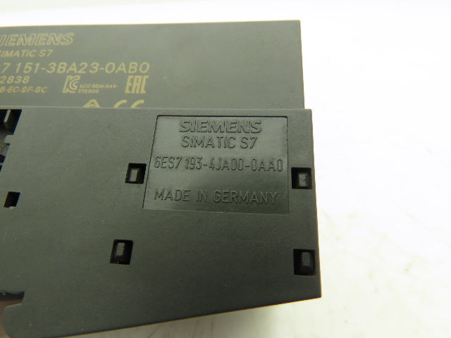 Siemens 6ES7 151-3BA23-0AB0 ET200S SIMATIC S7 Profinet Interface Module Lot of 2
