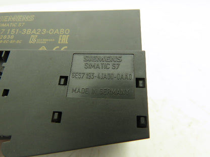 Siemens 6ES7 151-3BA23-0AB0 ET200S SIMATIC S7 Profinet Interface Module Lot of 2