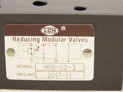 LCH MRB-02-3 Hydraulic Pressure Reducing Balancing Modular Stack Valve