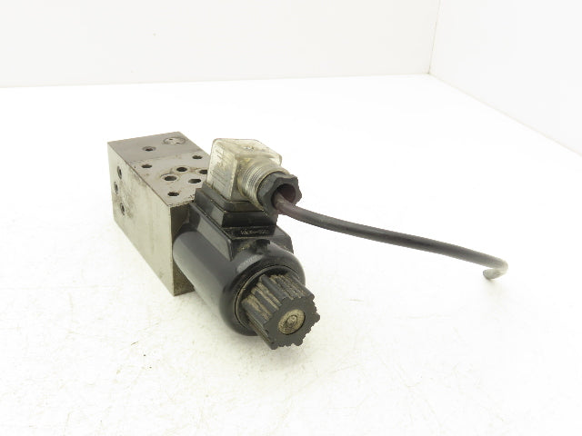 Using Feng Sing FMS-G602AW Hydraulic Solenoid Flow Control Modular Stack Valve