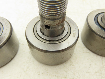 INA NUKR 47 Crowned Cam Follower 47mm Roller OD x 24mm Width 20mm Stud Lot of 5