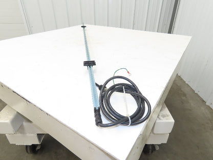 Simco R50 Blue Bar Shockless Static Neutralizing Bar 8kV AC 61.75" Length